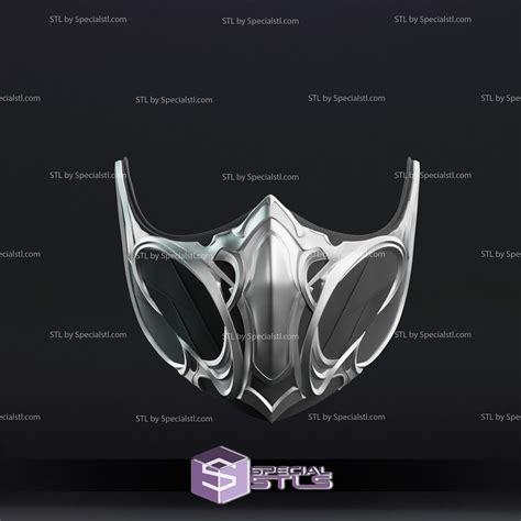 Cosplay STL Files MK1 Sub Zero Mask Wearable 3D Print | SpecialSTL