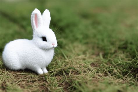 Cute Little Bunny in a Farmer · Creative Fabrica