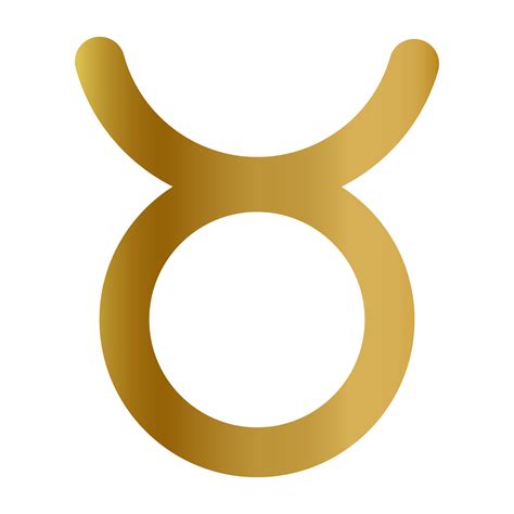 Taurus icon, zodiac signs. 18887941 PNG