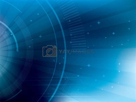 Technology background blue futuristic abstract. by cifotart Vectors & Illustrations Free ...