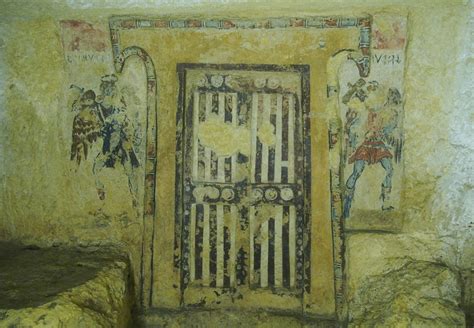 Italy: the painted Etruscan tombs of Tarquinia- perhaps Italy’s most ...