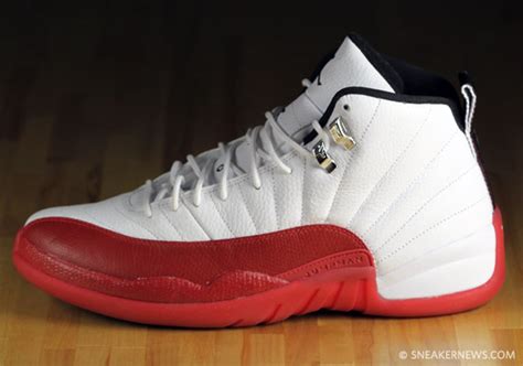 Air Jordan XII (12) - White - Varsity Red - Release Reminder ...