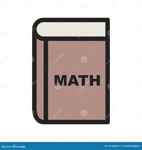 Math Book II stock vector. Illustration of knowledge - 101436243