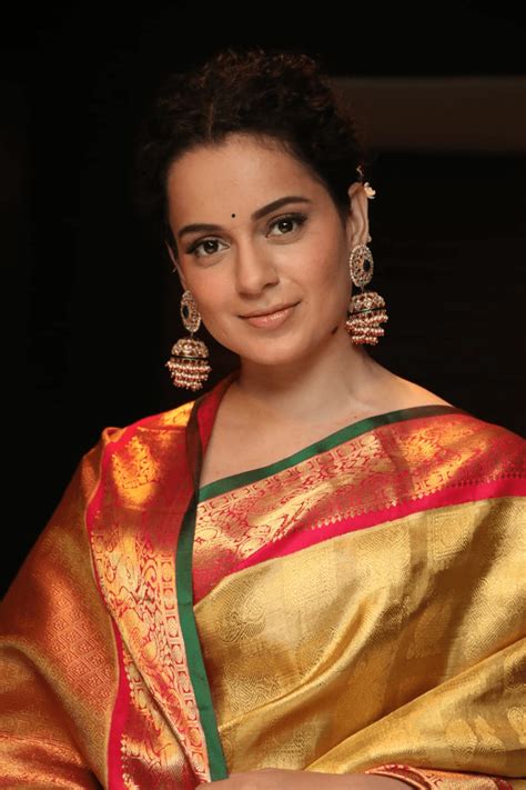 Actress Kangana Ranaut Stills From Manikarnika Tamil Trailer Launch - Social News XYZ | Indian ...