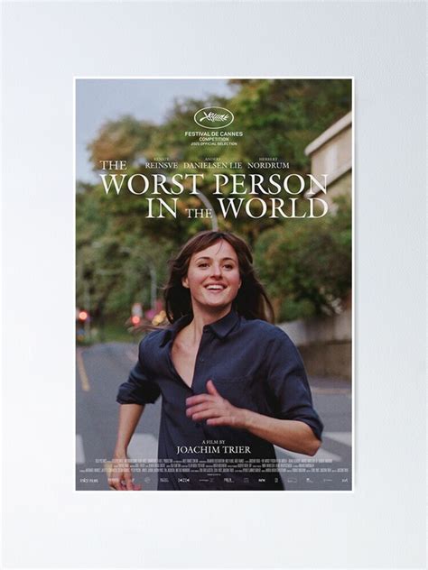 "Worst Person in the World poster" Poster for Sale by timothyksslr | Redbubble