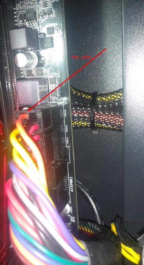 motherboard - Disconnected cable in the ATX power connector but PC ...