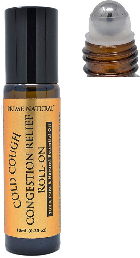 Natural Cold Cough Congestion Relief Essential Oil Roll on