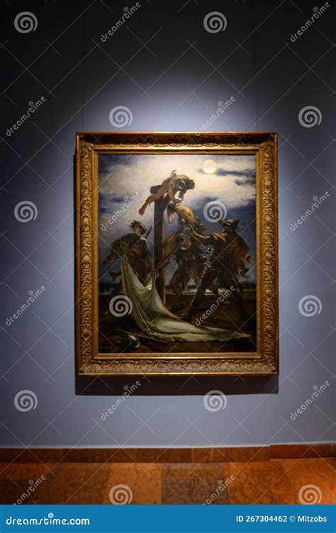 Collection of Paintings and Sculpture in Hungarian National Gallery in ...