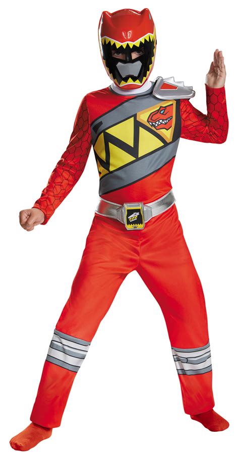 Boy's Red Ranger Dino Charge Costume - CostumePub.com