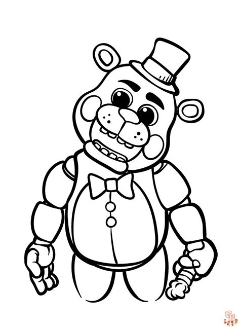 Nightmare Chica Coloring Page Freddy Fazbear Coloring Page At | SexiezPicz Web Porn