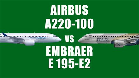 Airbus A220-300 Vs Embraer E195-e2 Which One Is the Best