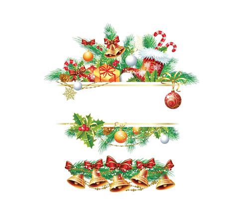 Christmas Garland Border Clip Art