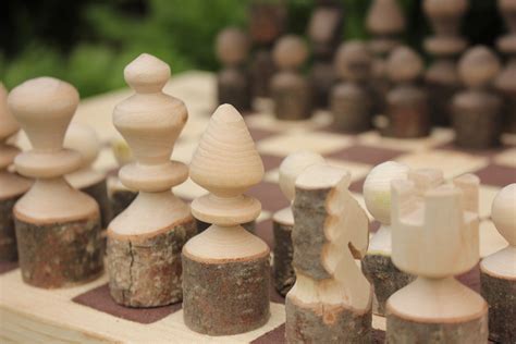 branch chess pieces | Wooden chess pieces, Chess set, Wood chess