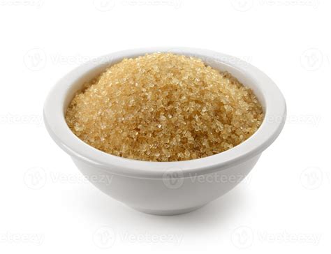 Sugar in bowl isolated on white 4155795 Stock Photo at Vecteezy