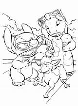 Lilo Y Stitch Coloring Pages sketch template