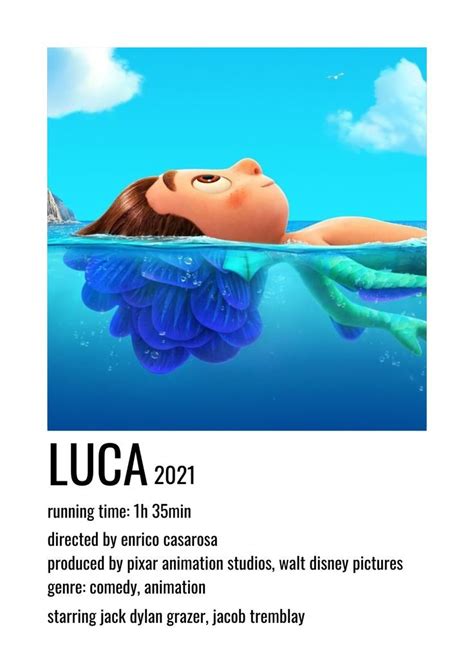 Luca Poster | Disney Movie