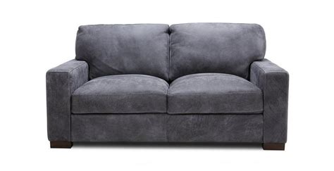 Brand new DFS Grey Leather 2 seat sofa - Cassano - still wrapped!! | in Worthing, West Sussex ...