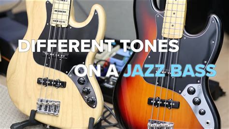 Learn Your Tone Choices On A Jazz Bass | Fingersyle & SLAP - Just The Tone