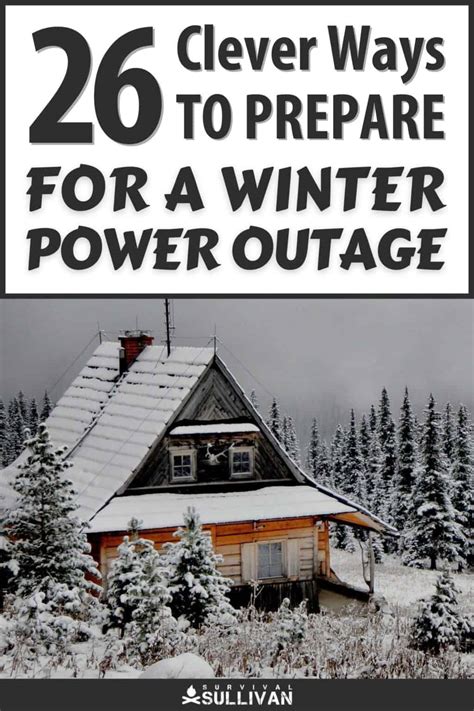 26 Clever Ways to Prepare for a Winter Power Outage