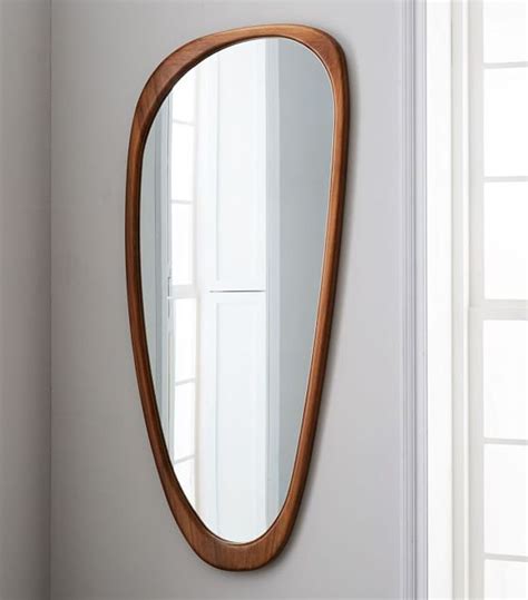 West Elm Mid-Century Asymmetrical Floor Mirror | Mid century modern mirror, Floor mirror, Mid ...