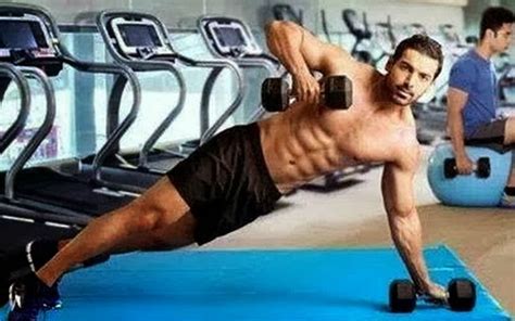 COOGLED: ACTOR JOHN ABRAHAM GYM WORKOUT PICTURES