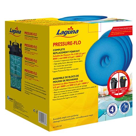 Laguna Pressure Flow Filter Replacement Filter Pads/Foam