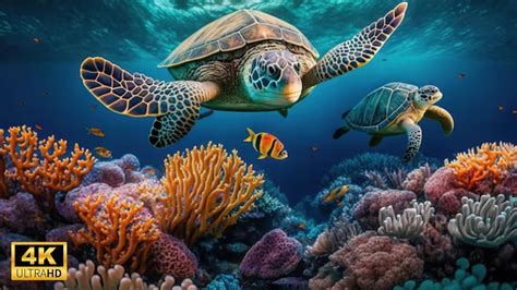 4K Ocean - Scenic Wildlife Film With Calming Music - YouTube