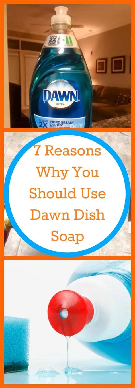 7 Reasons Why You Should Use Dawn Dish Soap – The Organized Mom