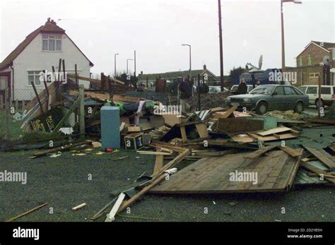 Weather tornado selsey damage hi-res stock photography and images - Alamy