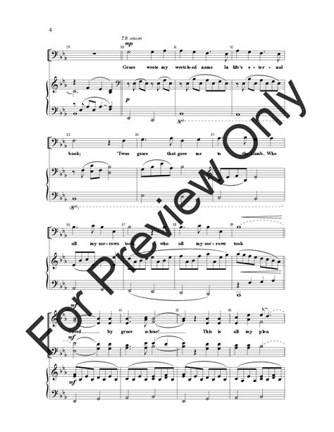 Grace Alone (SATB ) by Josh Bauder| J.W. Pepper Sheet Music