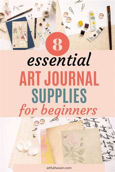 8 Essential Art Journal Supplies Every Beginner Should Start With - Artful Haven