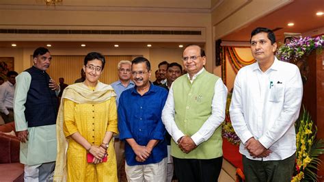 Atishi new education minister, Saurabh Bharadwaj new health minister of ...