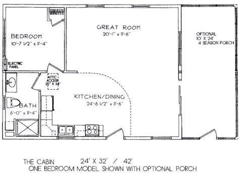 24x36 Cabin Floor Plans With Loft - Flooring Ideas