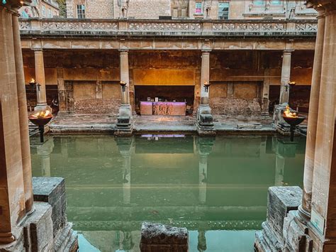 Roman Baths At Night - Visit The Magical Torchlit Summer Evenings!