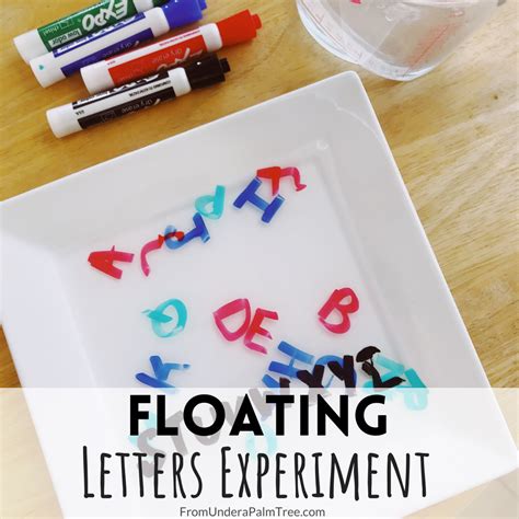 Floating Letters Experiment > From Under a Palm Tree