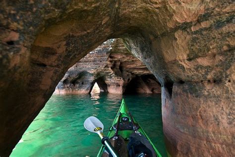 Sea Kayaking Sea Caves | Kayaking, Sea kayaking, Apostle islands