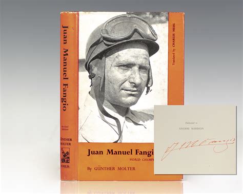 Juan Manuel Fangio: World Champion. - Raptis Rare Books | Fine Rare and ...