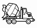 Cement Mixer Truck Coloring Pages At Alyssa Wekey Blog sketch template