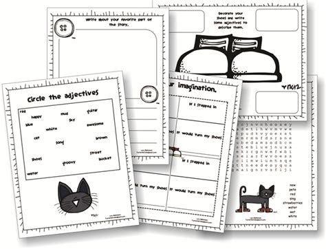 Pete The Cat Printable Activities Pete The Cat And The Missing Cupcakes ...