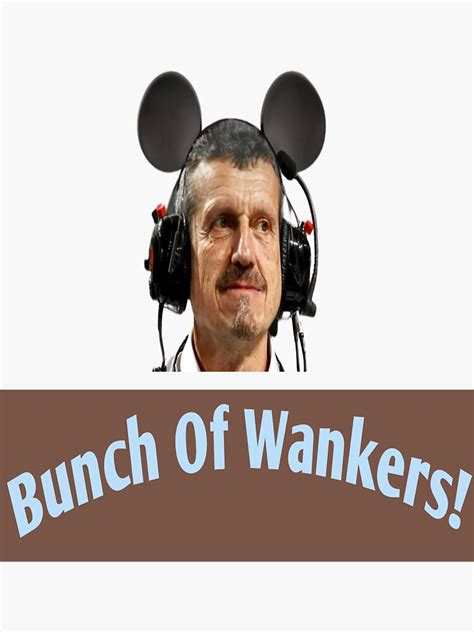 "guenther steiner funny quotes" Sticker for Sale by sagestar | Redbubble