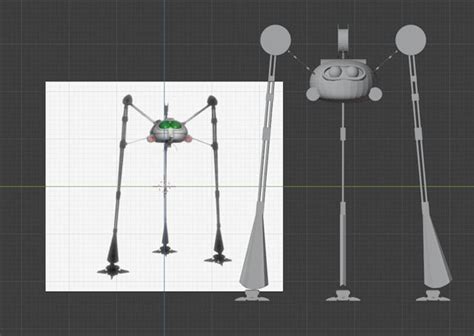 Jeff Wayne tripod model I made. [First tripod rig/Model I have made ...