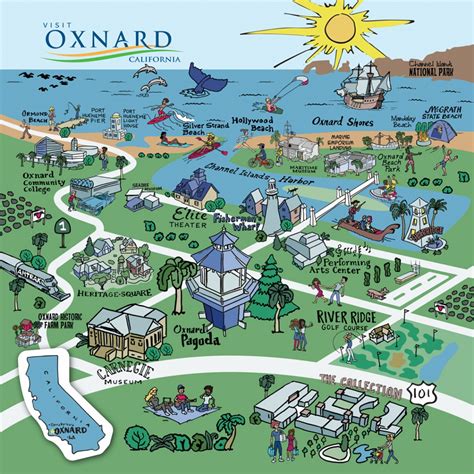 Oxnard California Map - Free Printable Maps