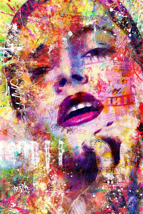 self expression Painting by yossi kotler | Saatchi Art