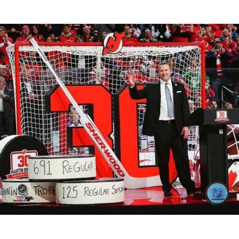 Martin Brodeur jersey retirement ceremony- February 9 2016 Photo Print (16 x 20) - Walmart.com ...