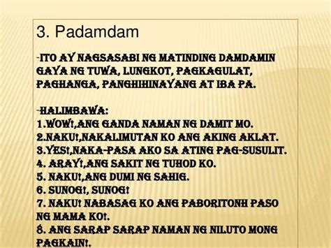 ️Pangungusap Na Padamdam Worksheet Free Download| Gambr.co