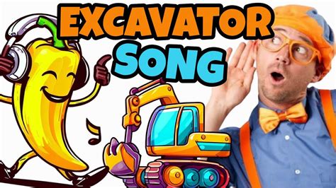 BLIPPI [REMIXED] - I'm An Excavator | KIDS DANCE MUSIC - YouTube Music