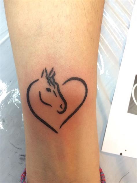 37 best Horse Heart Tattoo images on Pinterest | Heart tattoos, Horse tattoos and Tatoos