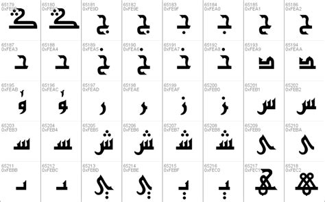 UKIJ Kufi Tar Windows font - free for Personal