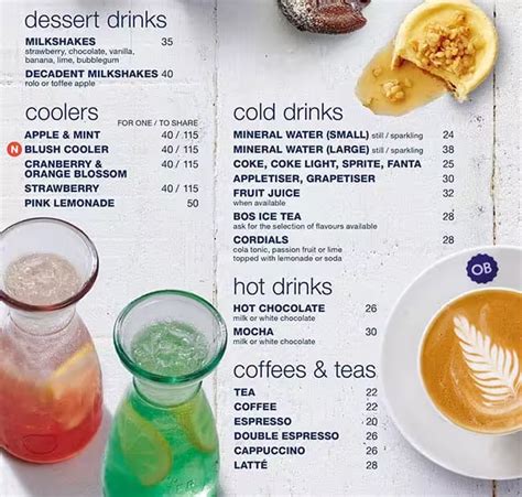 Ocean Basket Menu With Updated Prices in South Africa 2024 – menu za