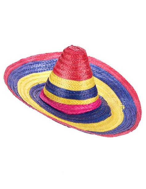 Sombrero multicolore messicano per adulto - Vegaooparty